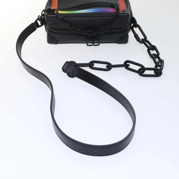 LOUIS VUITTON Taiga Rainbow Mini Soft Trunk Shoulder Bag - Picture 4 of 15